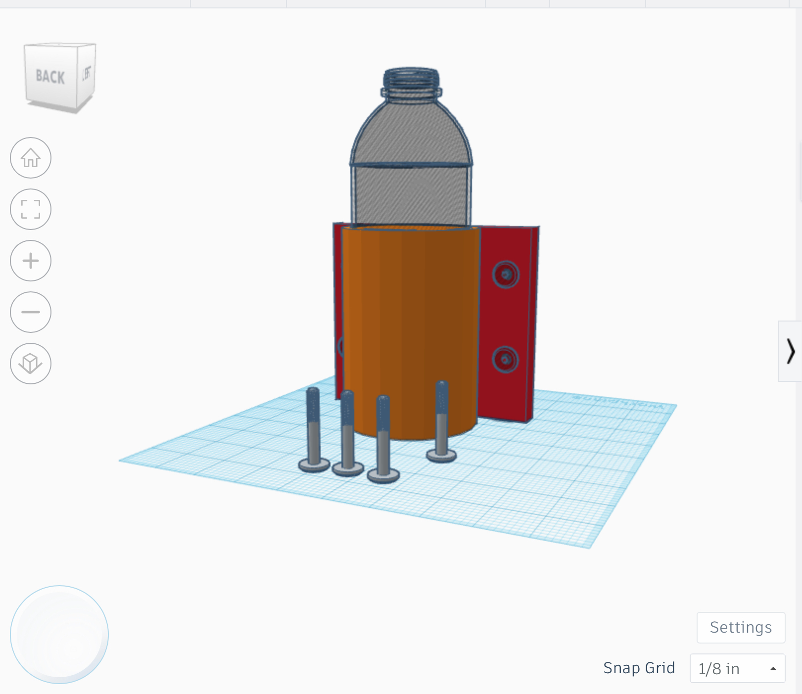 Water bottle holder by Mr Biz826 | Download free STL model | Printables.com