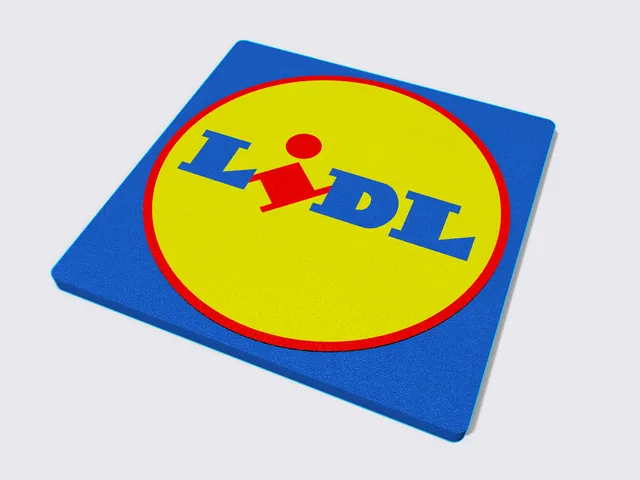 LIDL Logo Multicolor (on same layer and single extruder)