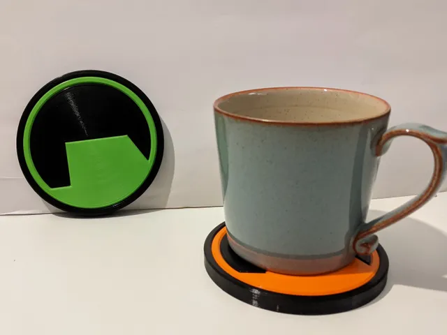 Black Mesa Research Facility Logo Coaster