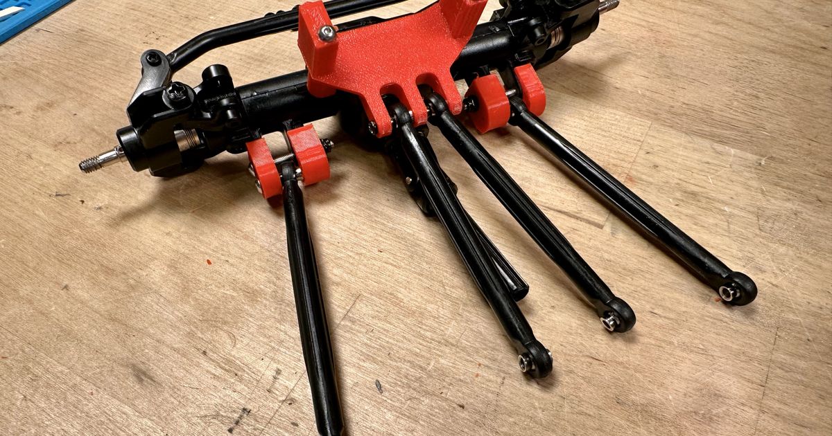 MN128 Trailing Arm Extensions and Universal Servo Mount by Bills