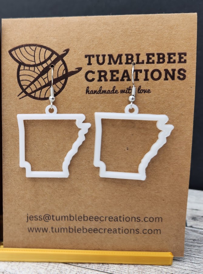 Arkansas Outline Earrings