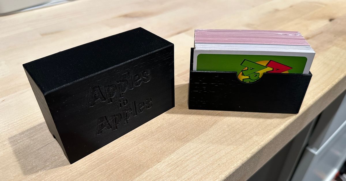 Apples to Apples Case by plasmata Download free STL model