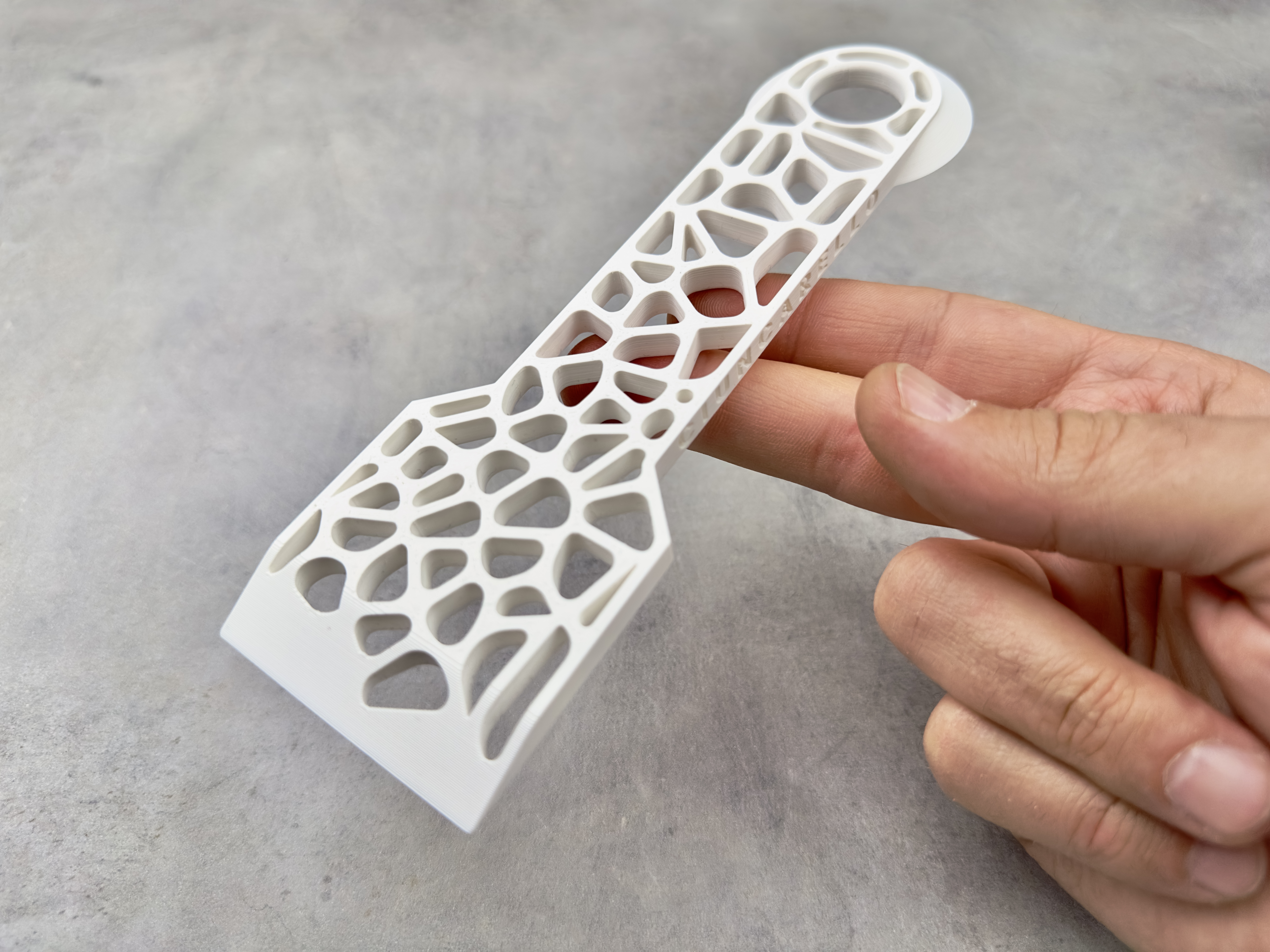 Voronoi Printbed Scraper [2]