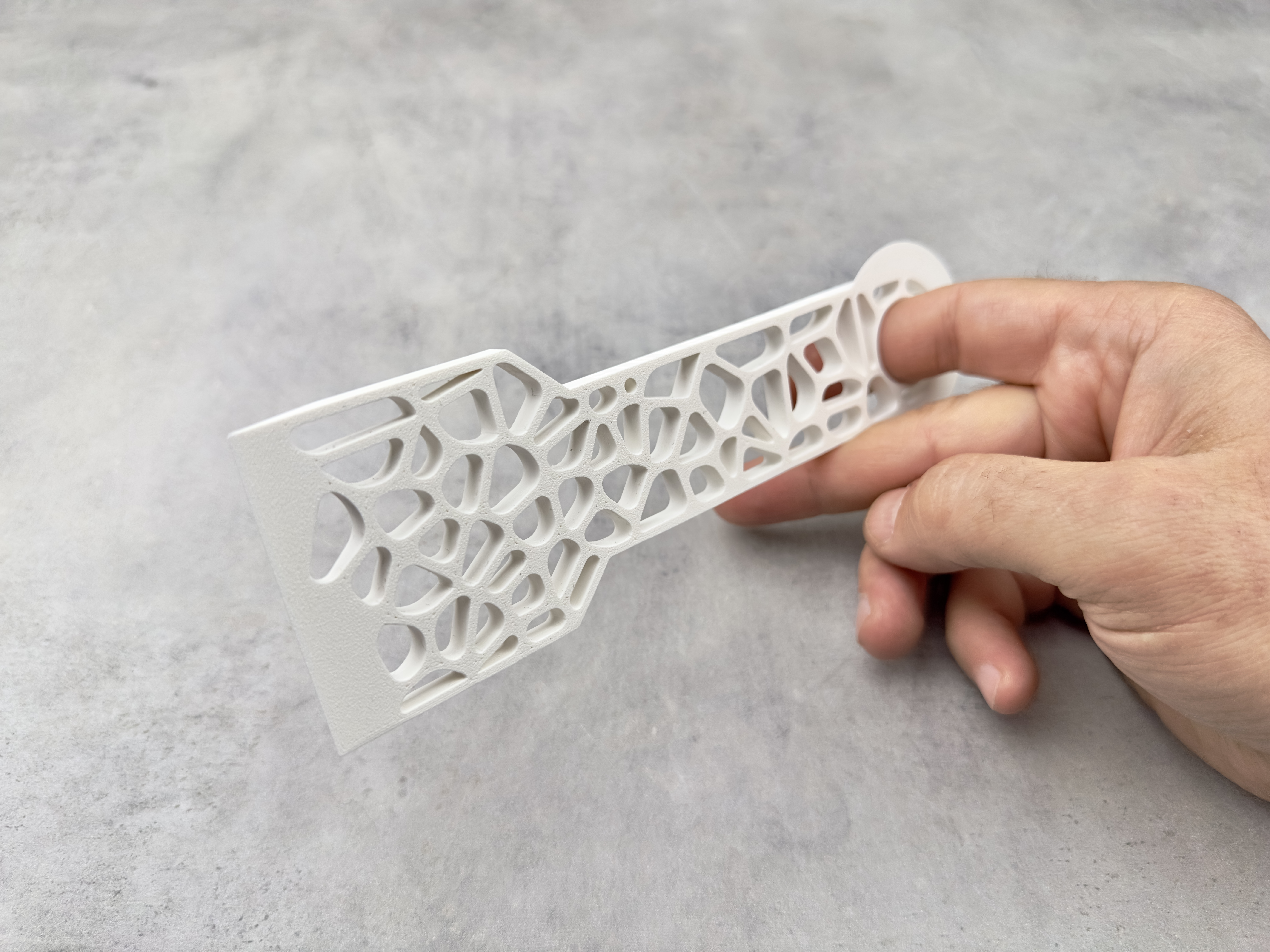 Miniatura 8 do modelo 3D Voronoi Printbed Scraper [2]
