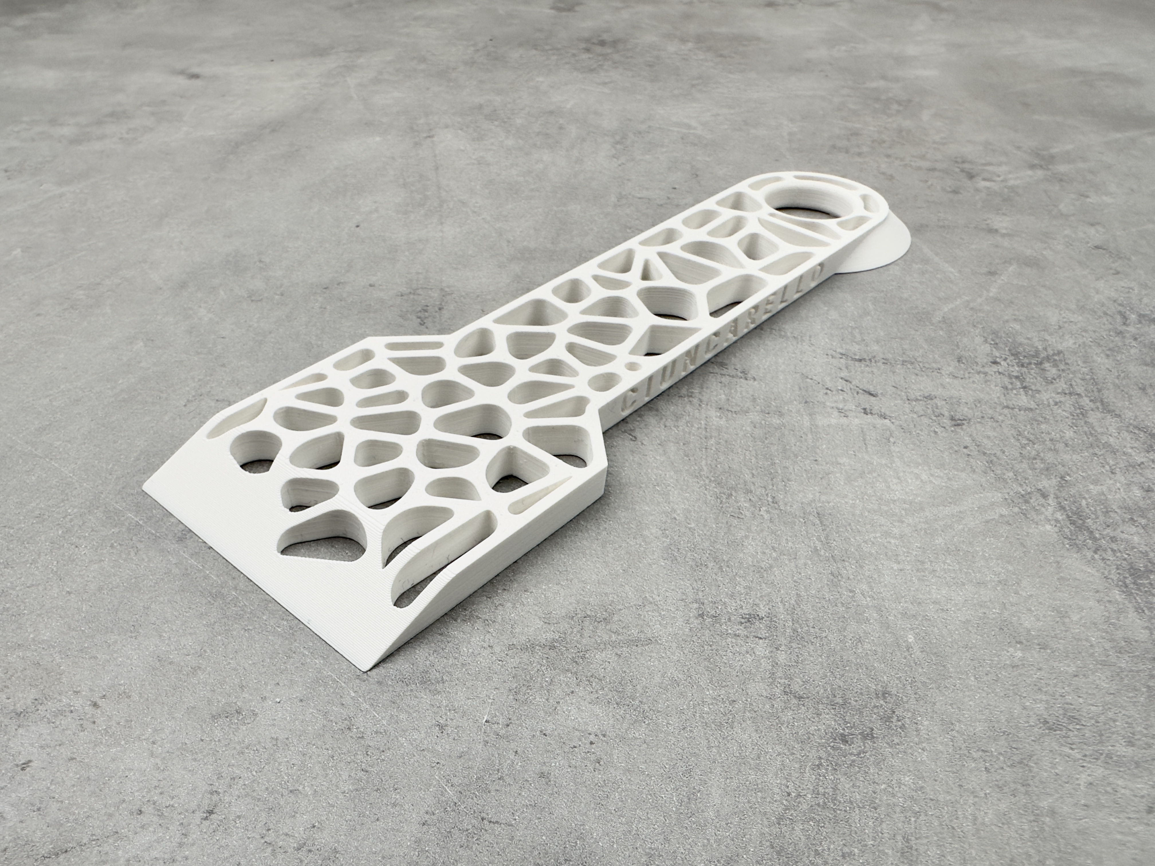 Miniatura 4 do modelo 3D Voronoi Printbed Scraper [2]