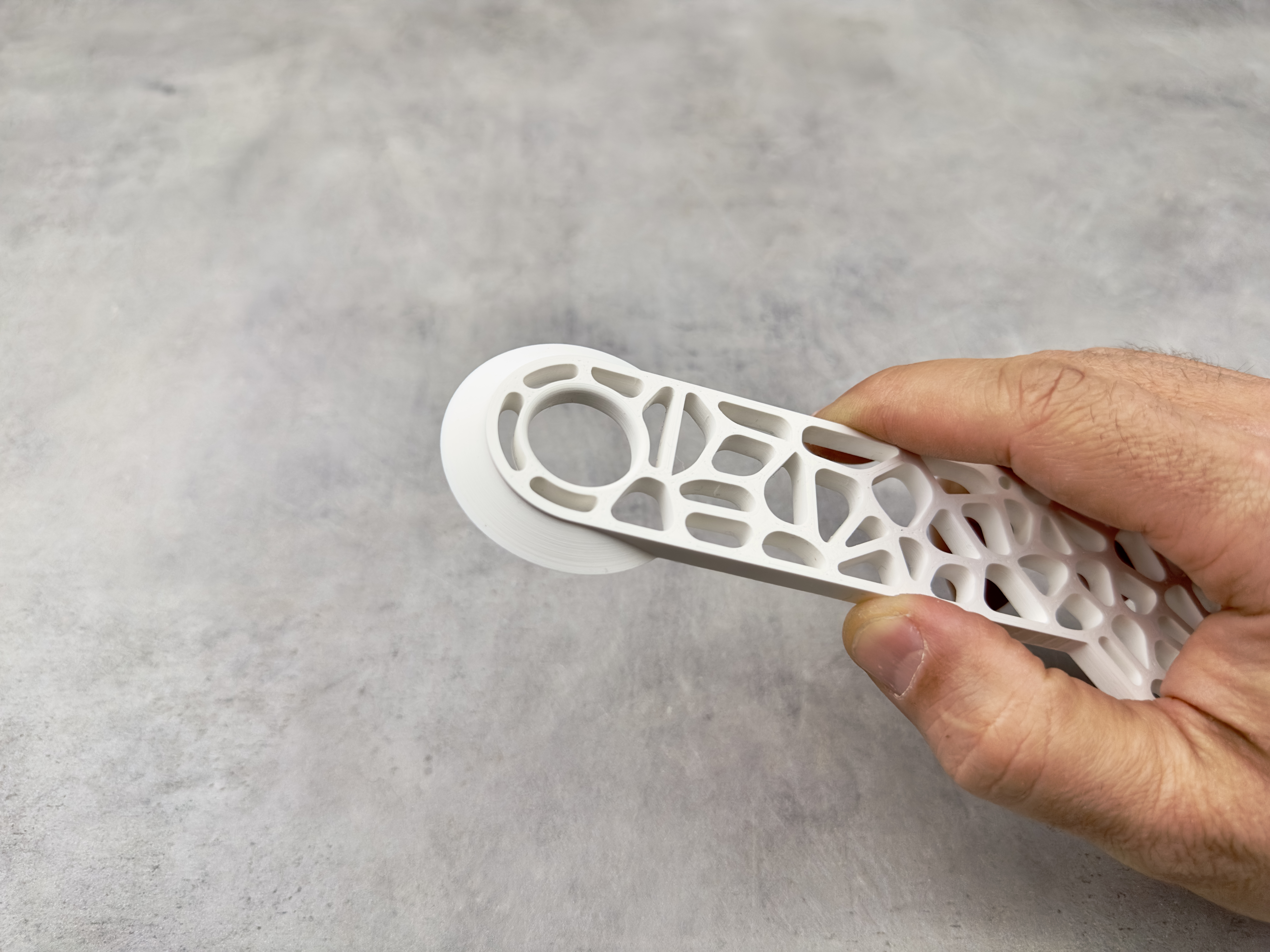 Miniatura 7 do modelo 3D Voronoi Printbed Scraper [2]