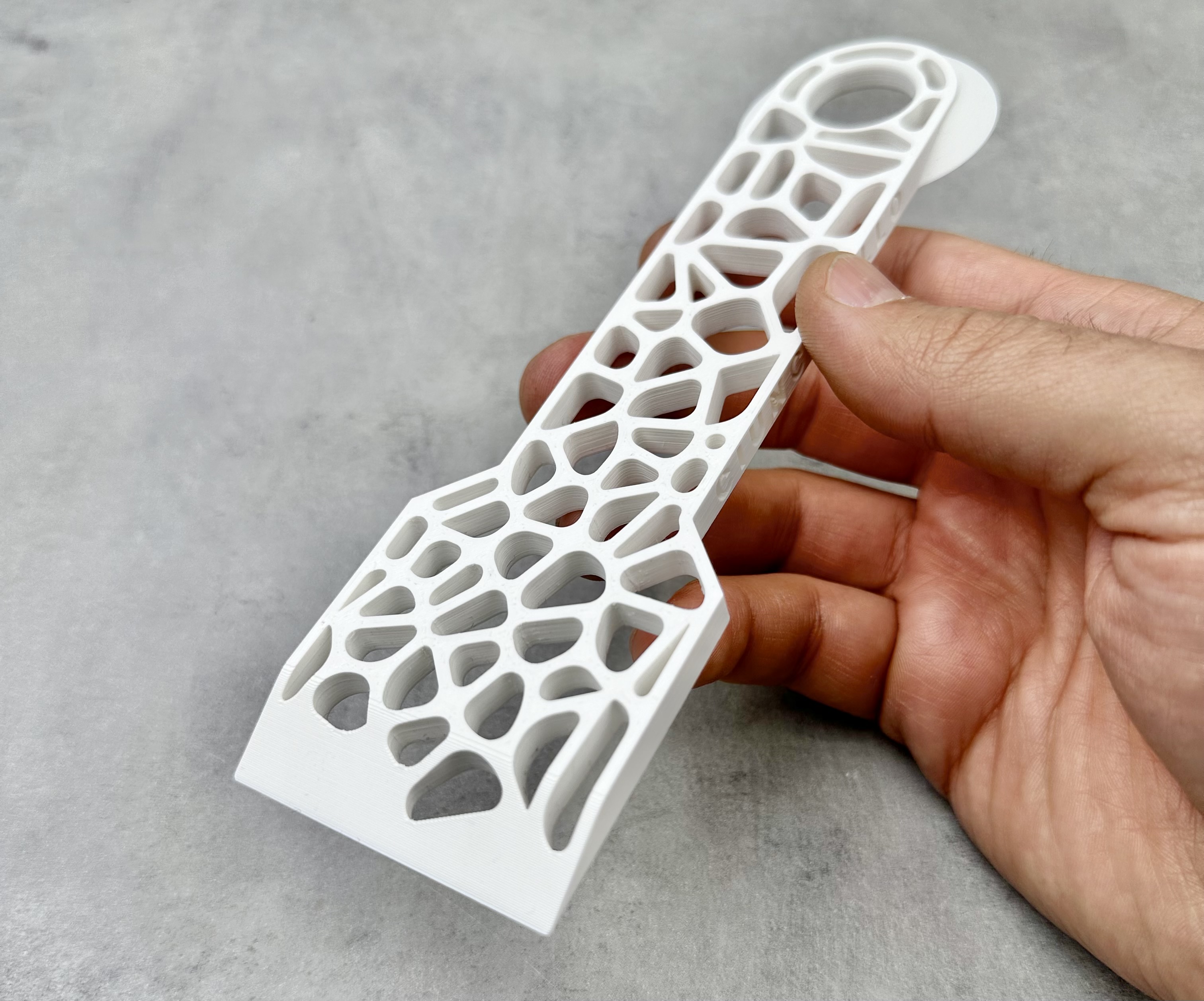 Miniatura 10 do modelo 3D Voronoi Printbed Scraper [2]