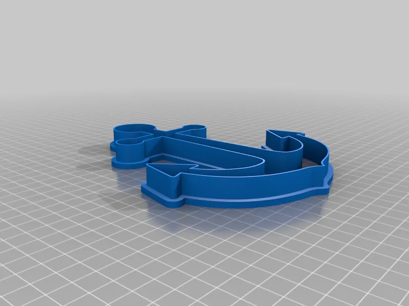 Large anchor cookie cutter store