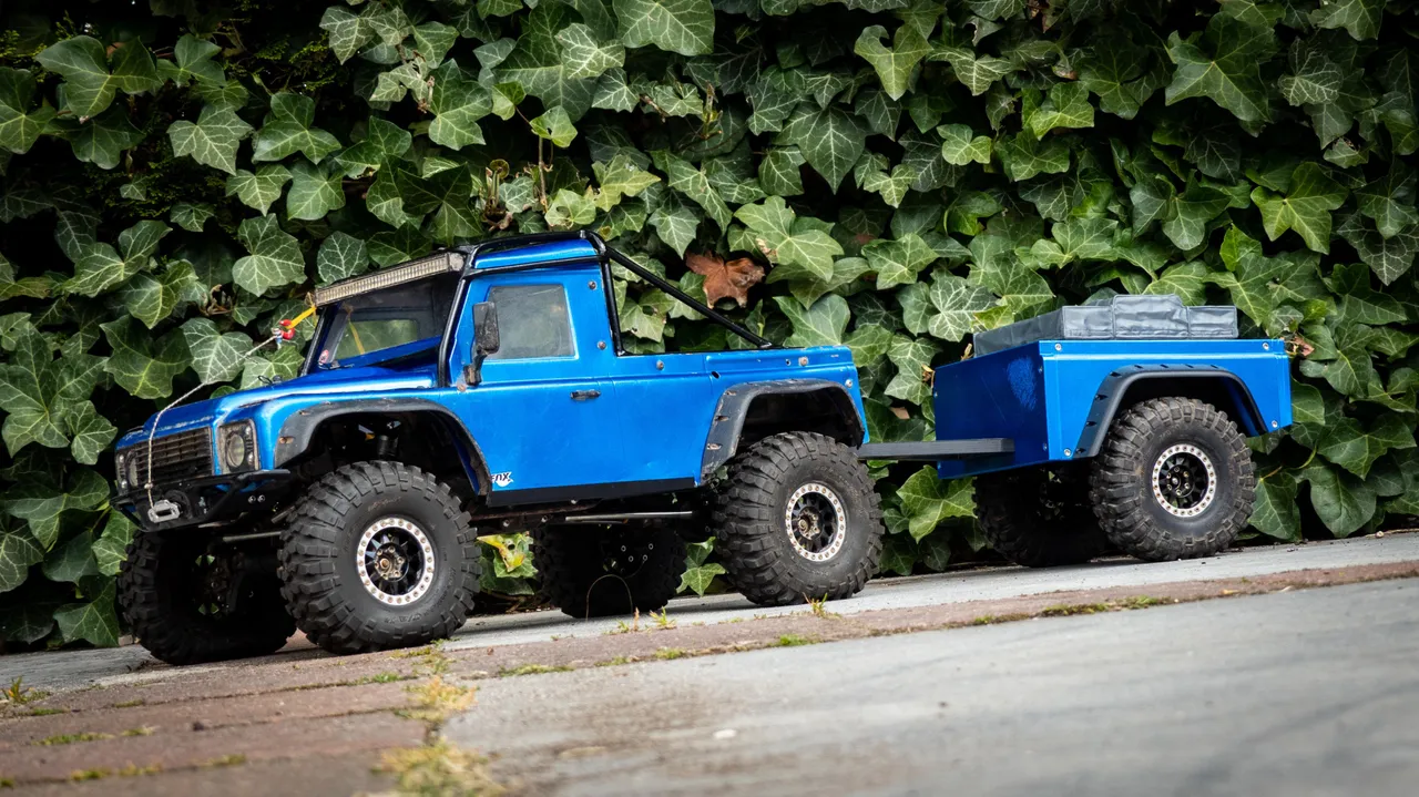 Trailer for Traxxas Trx-4 Land rover Defender 1/10 by Indra1609 | Download  STL model | Printables.com