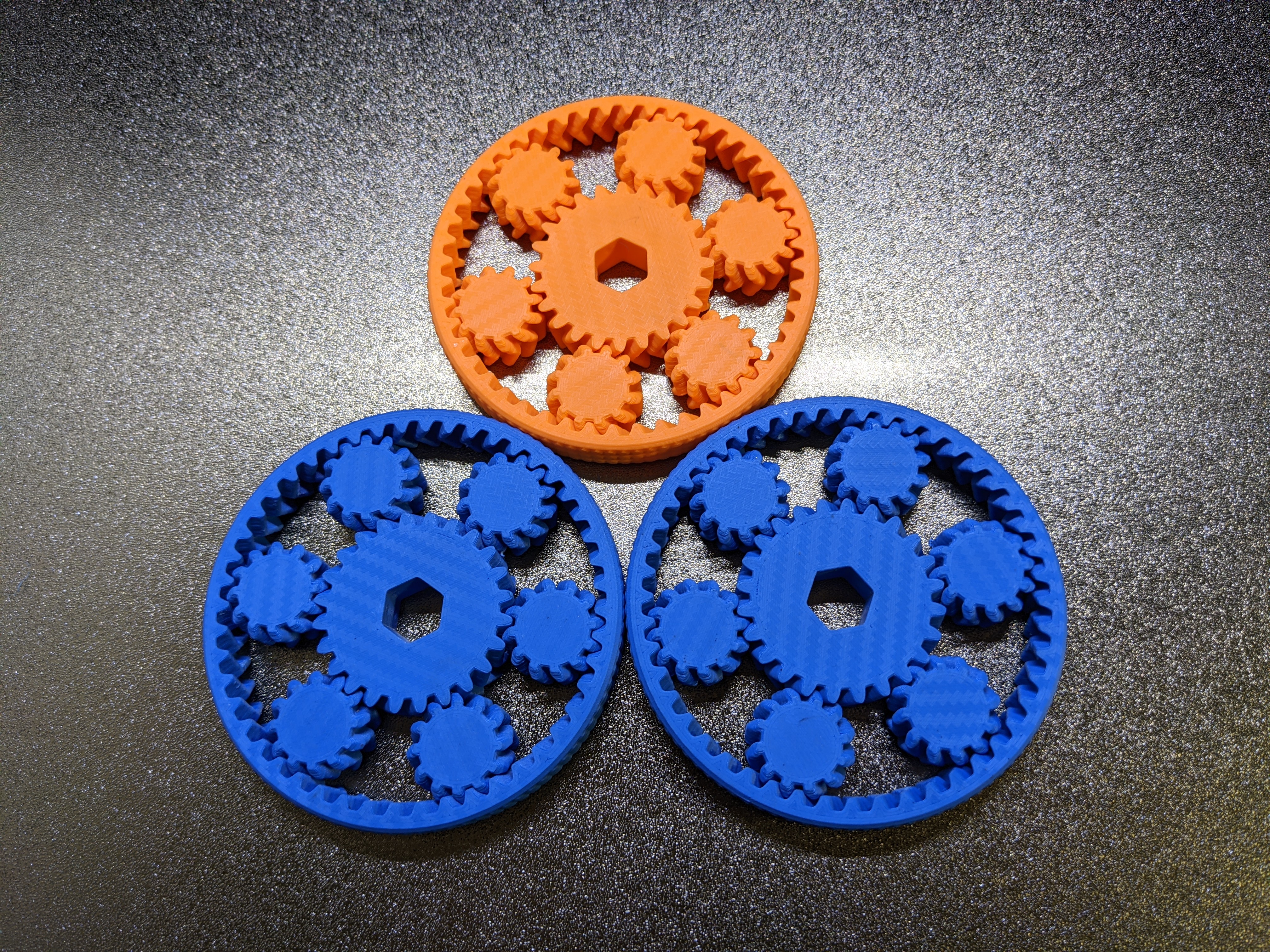 PiP Fidget Planetary Gears - Stack & Linkable