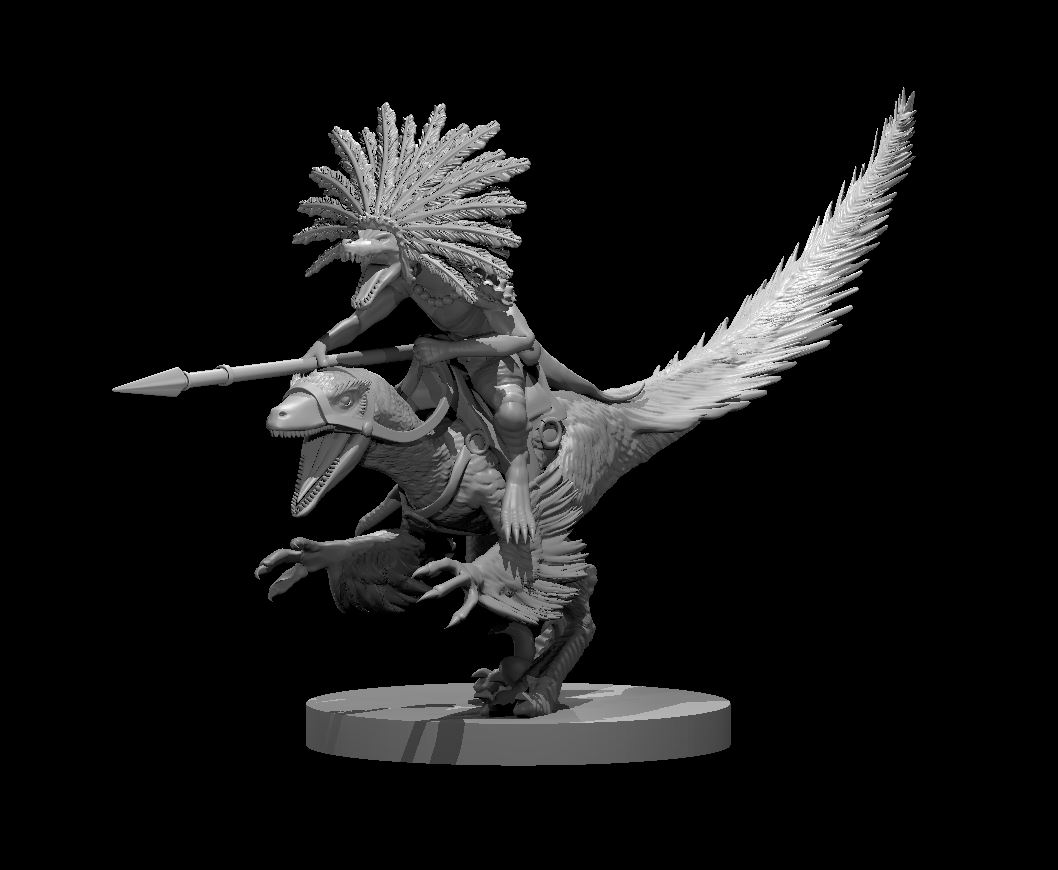 Kobold Deinonychus Rider