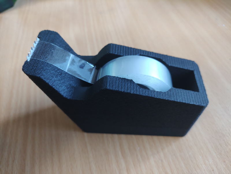 Simple tape dispenser by SignalSpirit Download free STL model