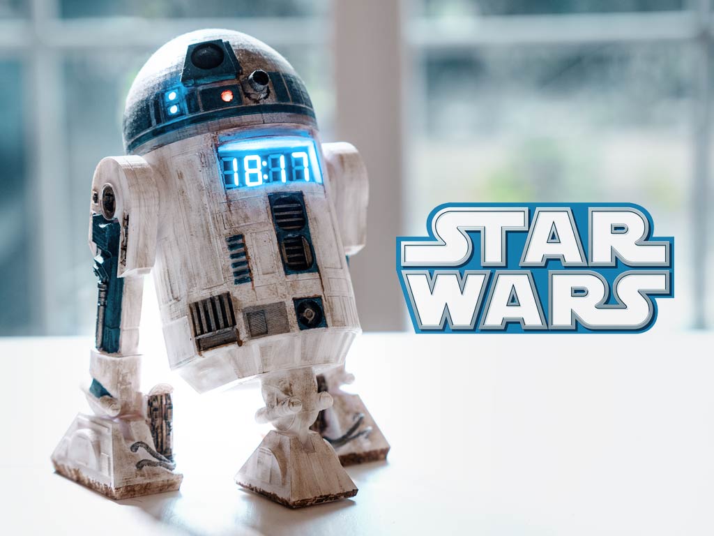 R2D2 Clock&Sound