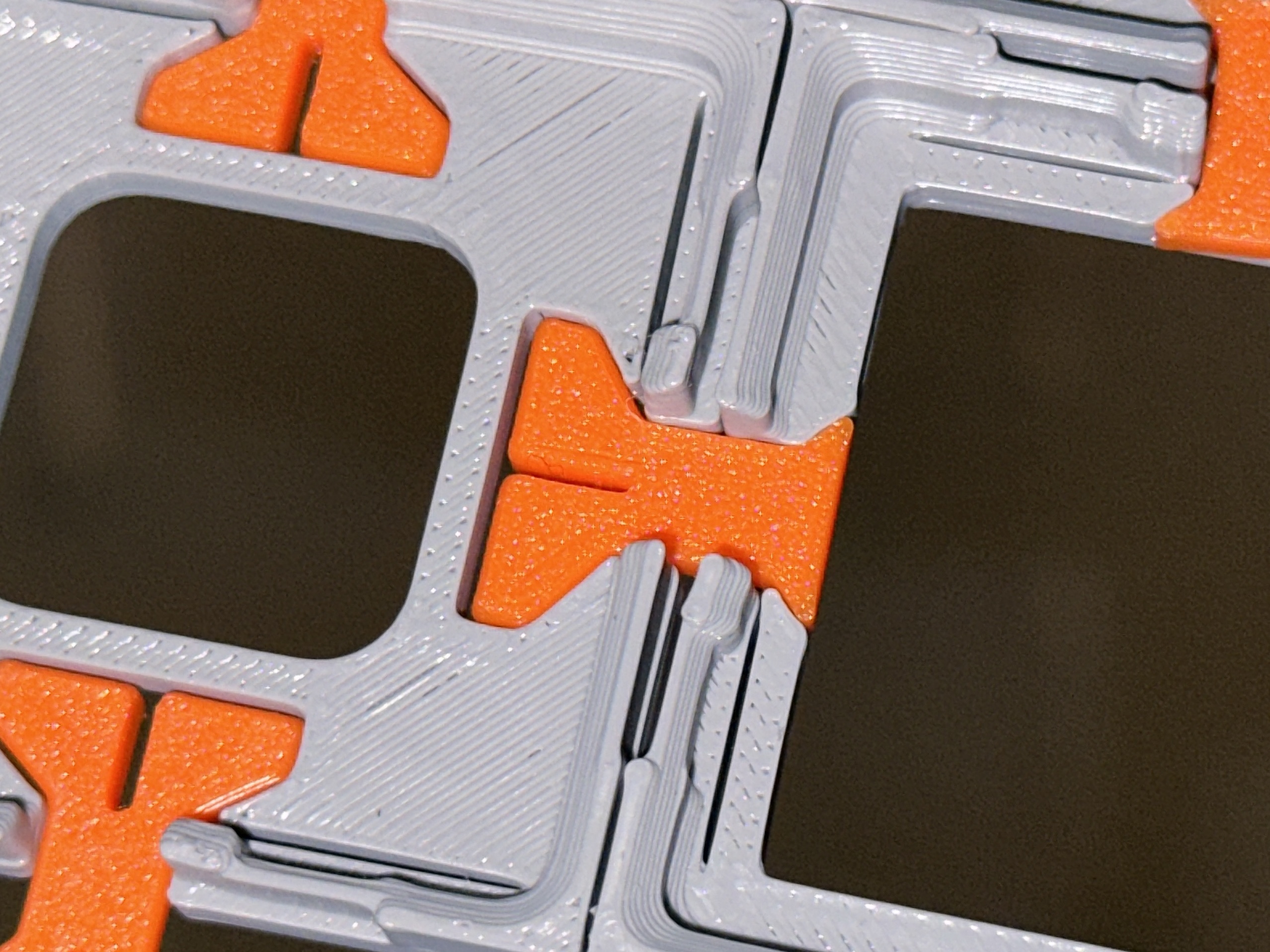 Clickfinity Refined/Lite Plate to Plate adapter 3D model thumbnail