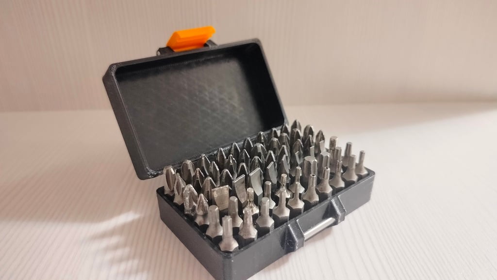 Miniatura 2 do modelo 3D Screw bit case