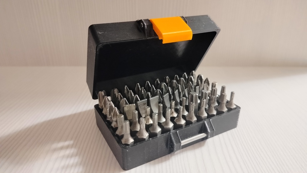 Screw bit case by Green parrot Download free STL model