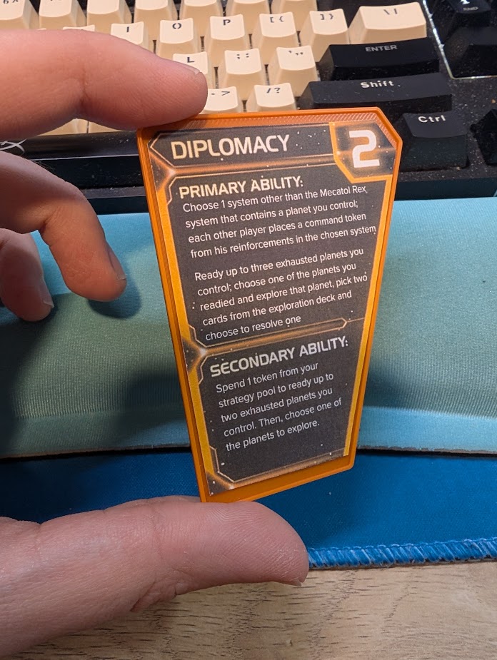 Twilight Imperium Custom Strategy Card