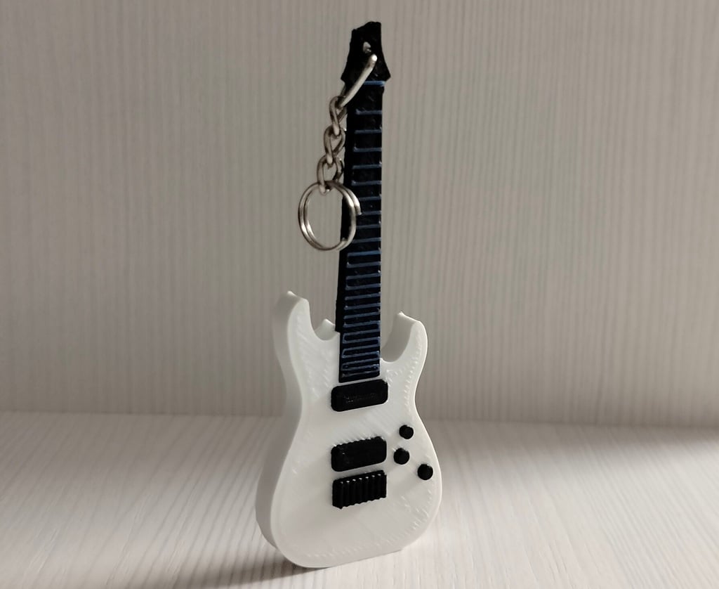 Electric guitar Key fob