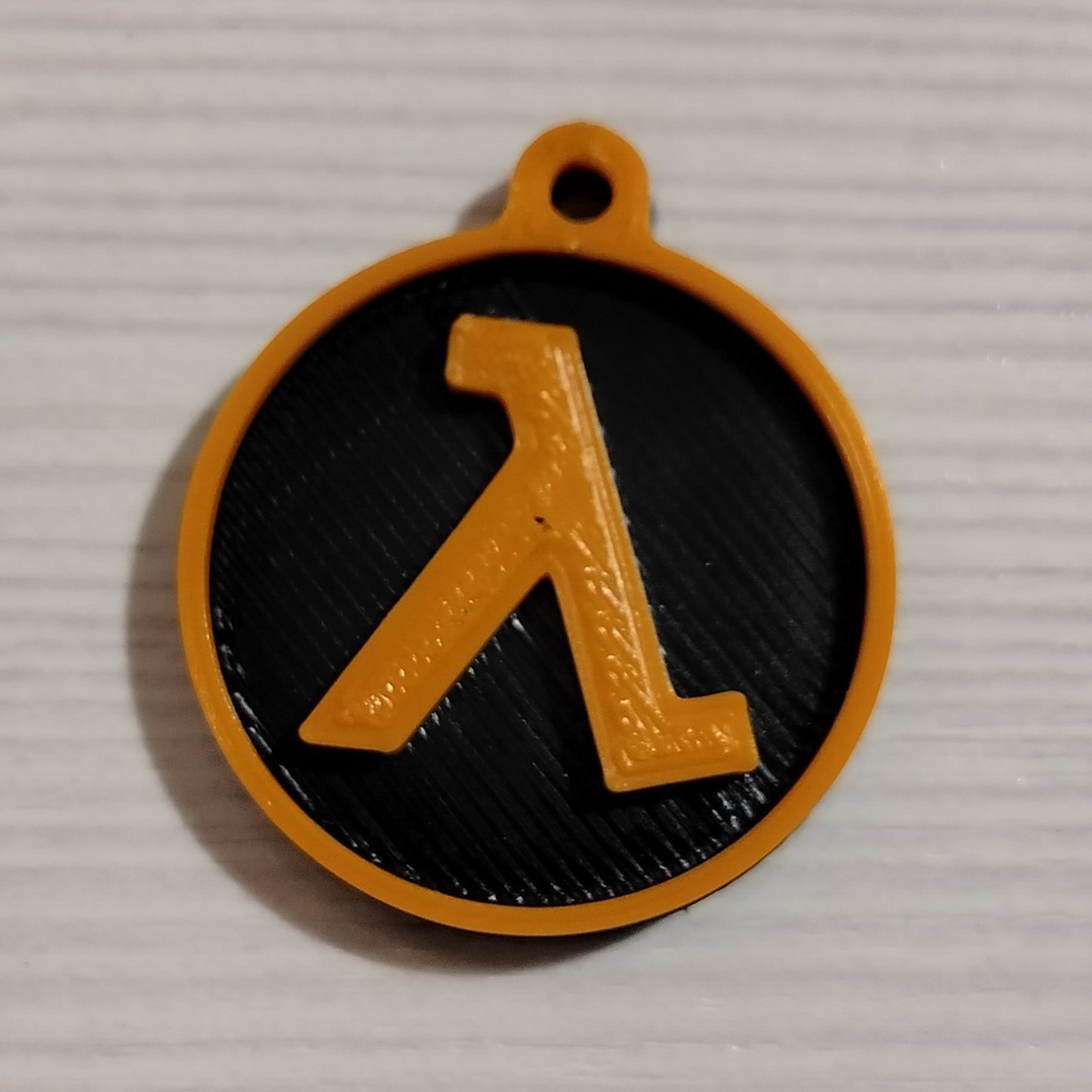 Half life Key fob by Green parrot Download free STL model
