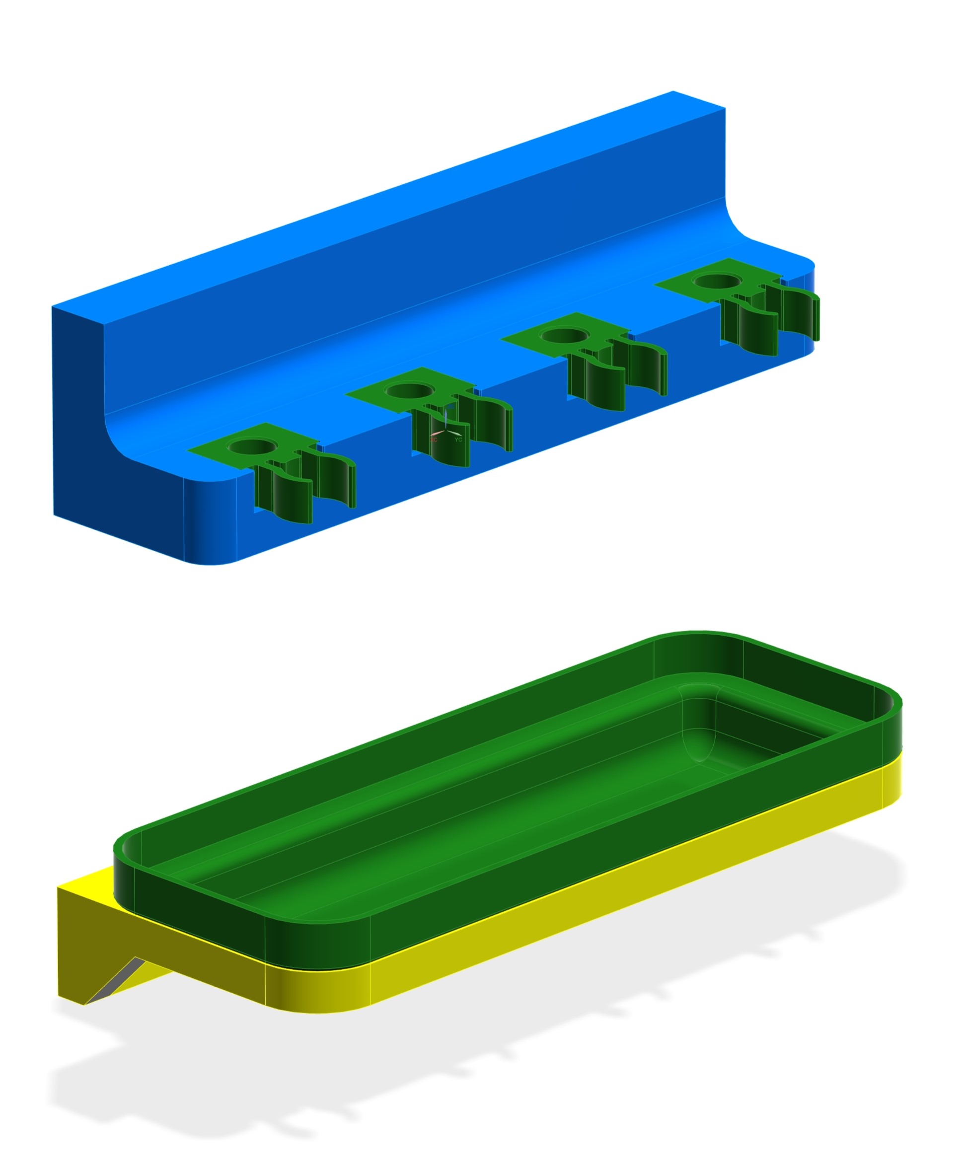 V3-ENGINEERING Oral-b Zahnbürstenhalter Vitality Pro Genius 3D-Druck