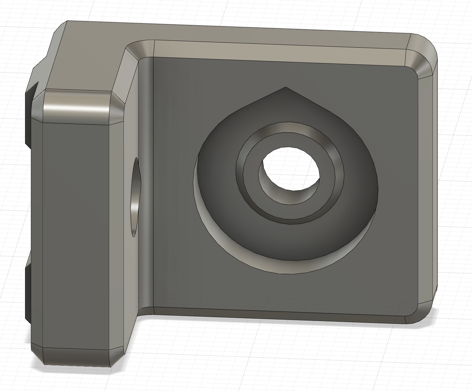 Beefy Voron PTFE bearing mount