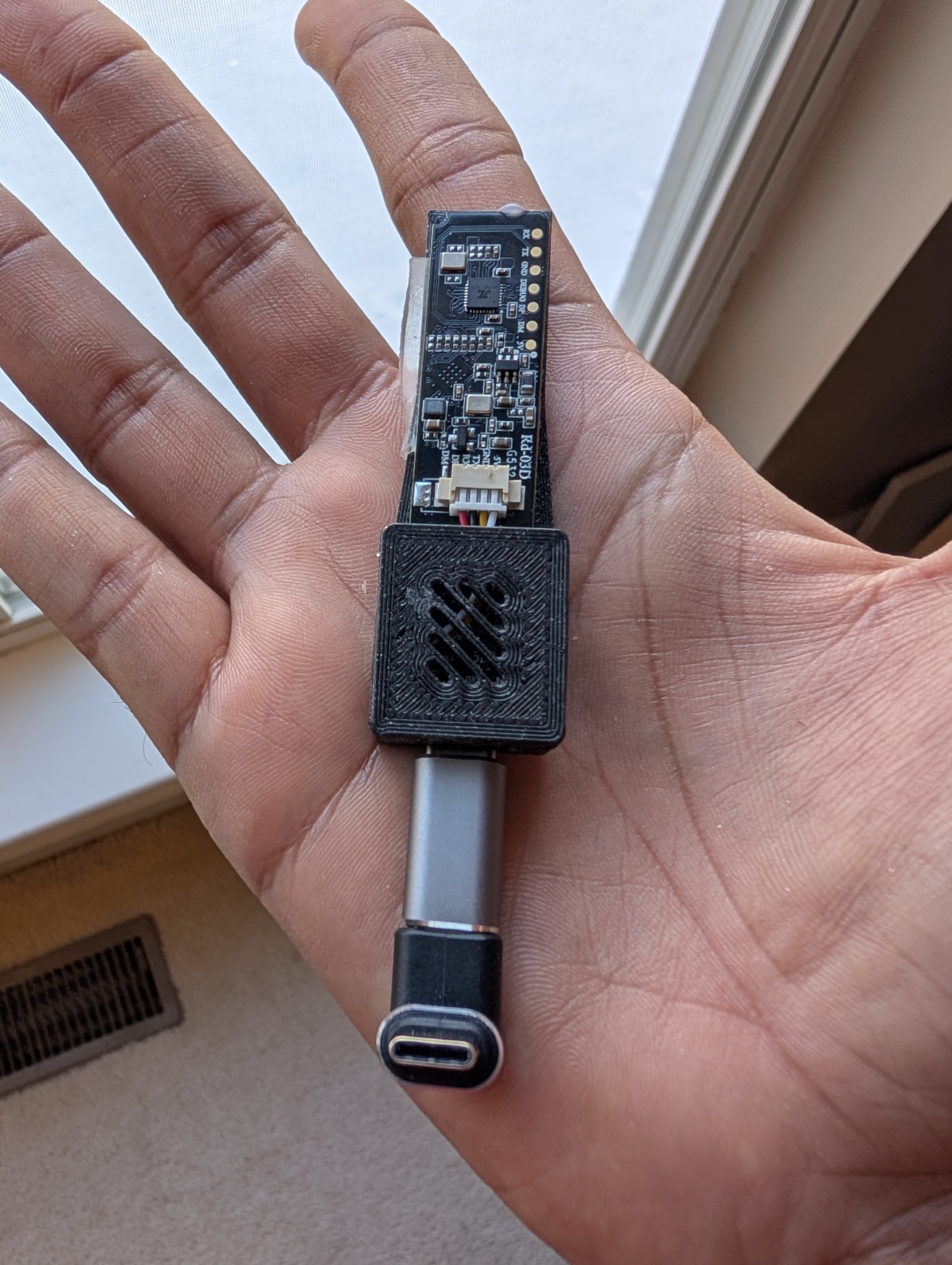 Xiao ESP32C6 and Rd-03D mmWave sensor case