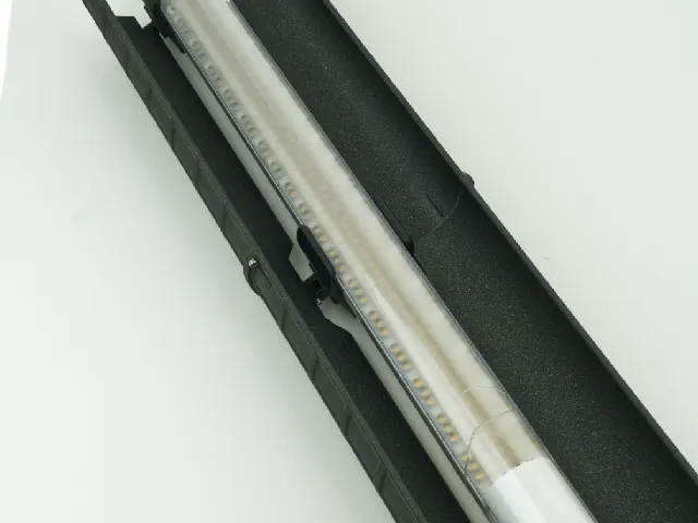 Holder and light shade for 45mm RGB light tube