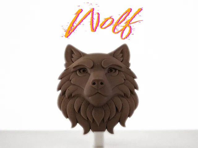 Wolf Head – Ready-to-Hang Wall Sculpture