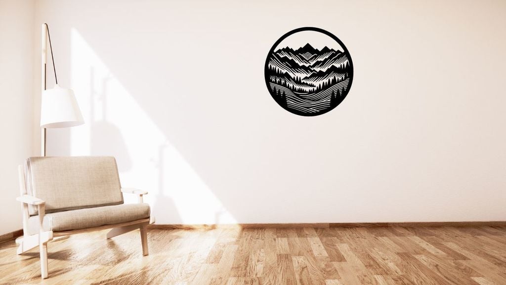 Countryside / Krajina wall decoration