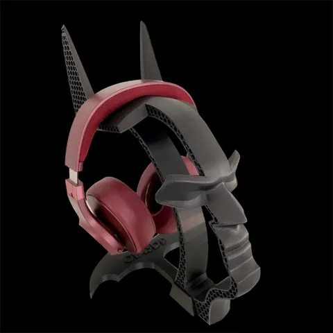 Batman ground for headset stand