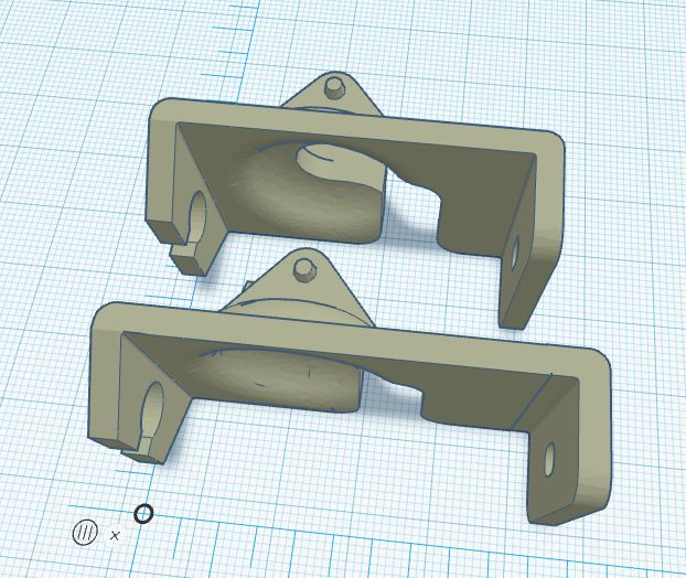 Ender 3 S1 Heating Bed Cable Chain Ground Plate ReModel 3D model thumbnail