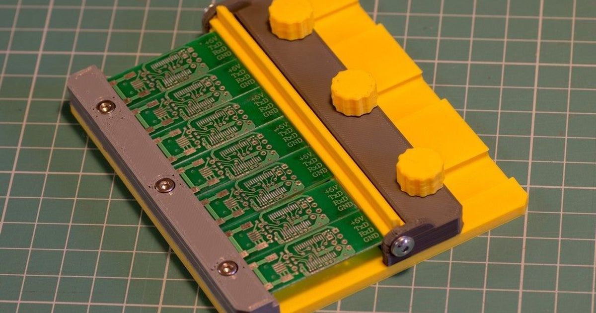 PCB holder by dziobu | Download free STL model | Printables.com