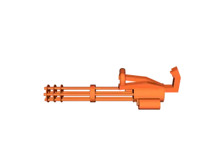 Minigun by InkDemon2010 | Download free STL model | Printables.com