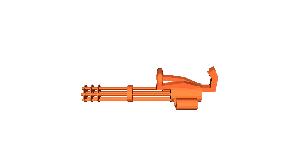 Minigun by InkDemon2010 | Download free STL model | Printables.com