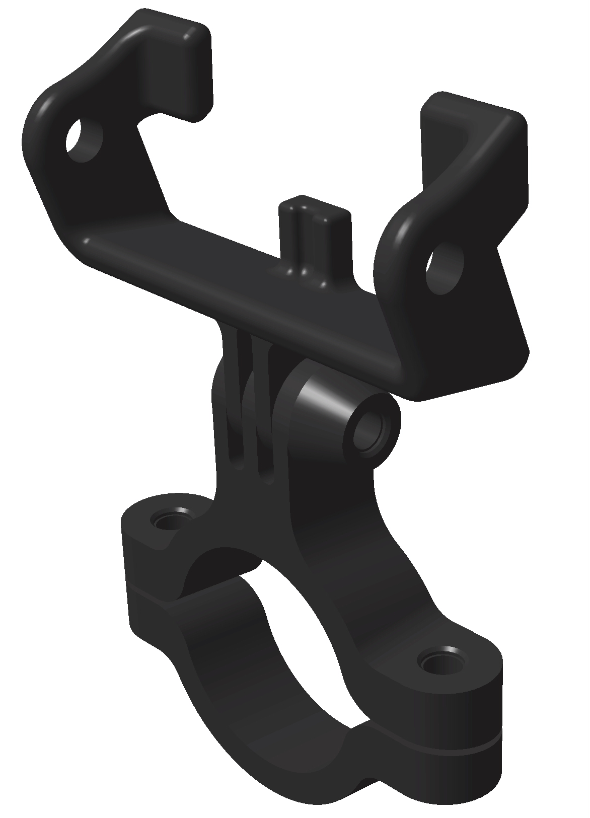 Headlamp clamp for bicycle by Peyu Download free STL model