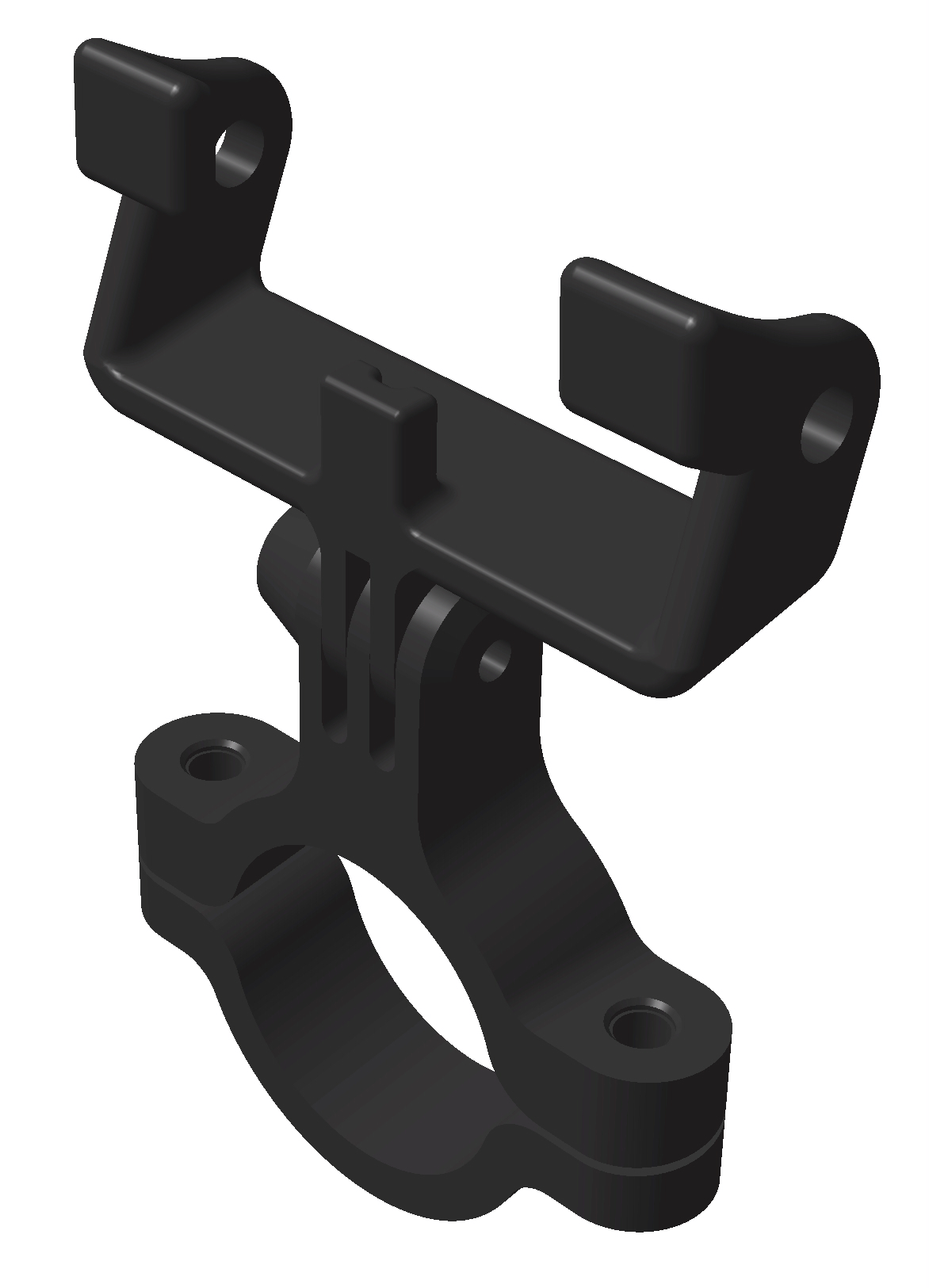 Headlamp clamp for bicycle by Peyu Download free STL model