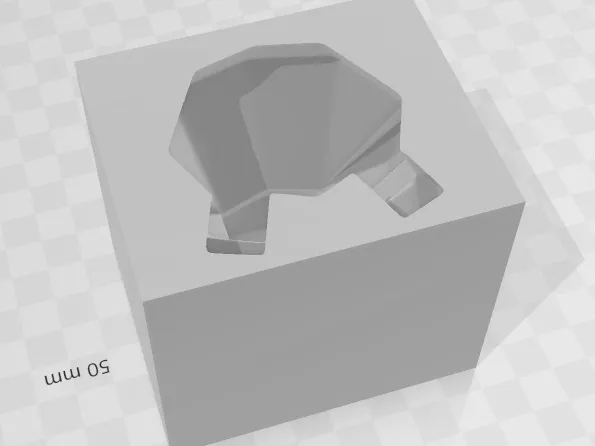 Low Poly Snorlax Mold