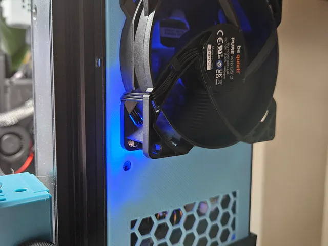 Sovol SV06 92mm Fan PSU Cover with relocated DC-DC mount