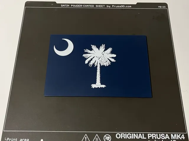 South Carolina flag (no MMU required)