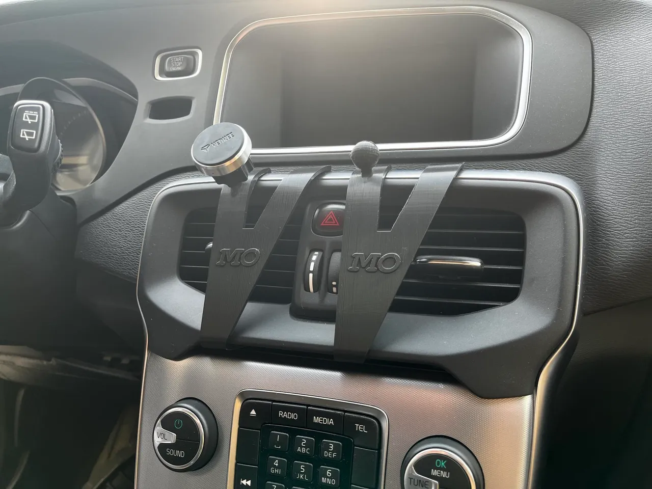 Volvo Phone Mount Car Phone Holder For 2018 2025 Volvo Xc60 Auto