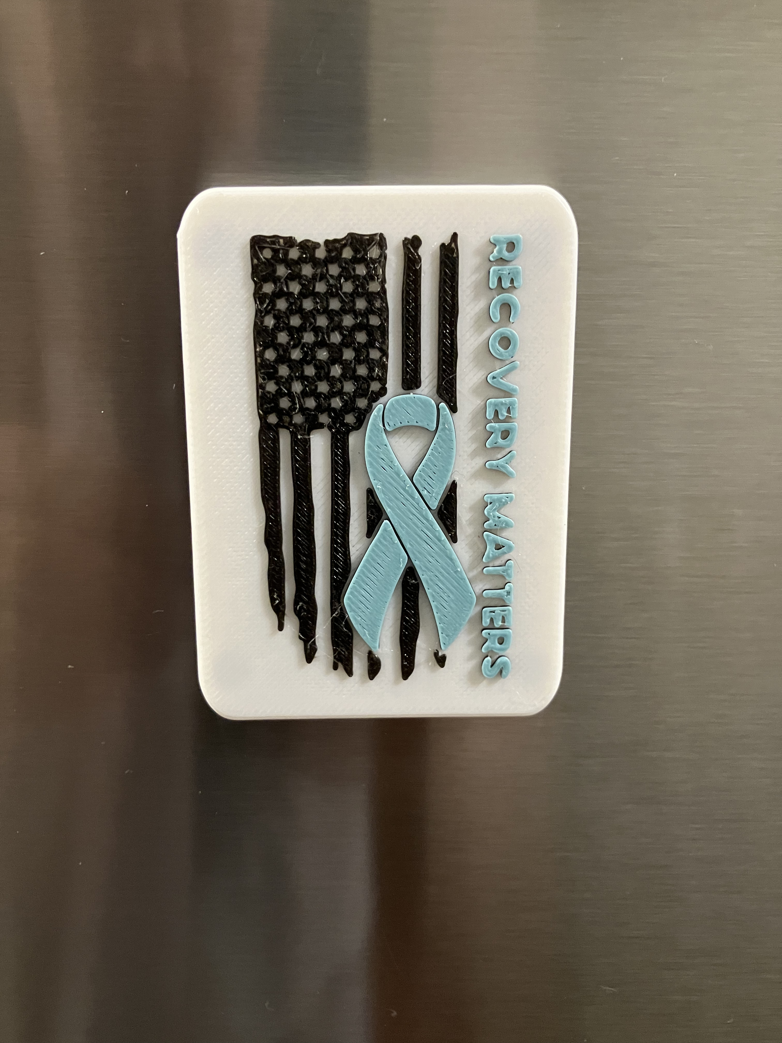 Recovery Matters Flag Magnet