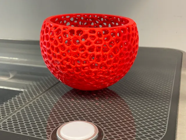 Easy Print Cut Ball Bowl