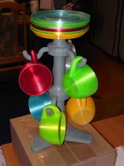 Coffee set with stand
