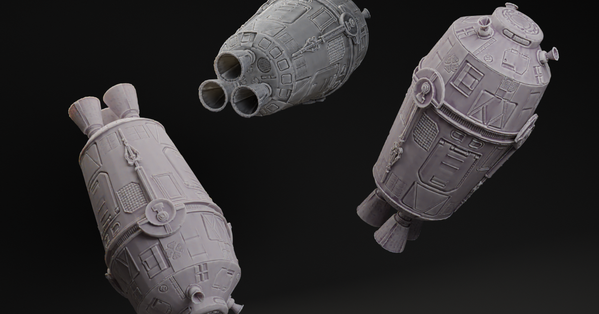 Star Wars Escape Pod by Peter Farell | Download free STL model 