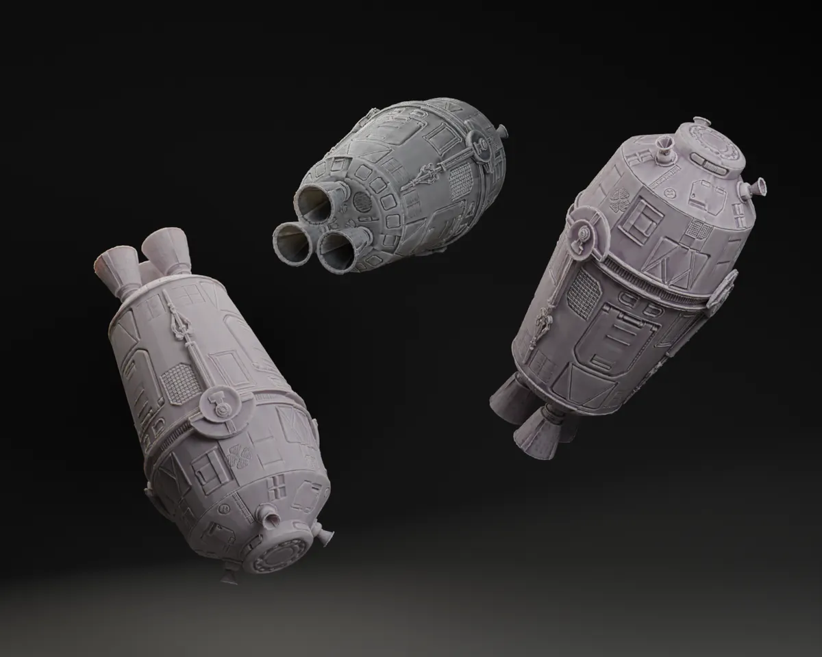 1/40 Star Wars Escape Podモデル完成品 1/40 Star Wars Escape Podモデル完成品 1/40 Star Wars Escape Pod