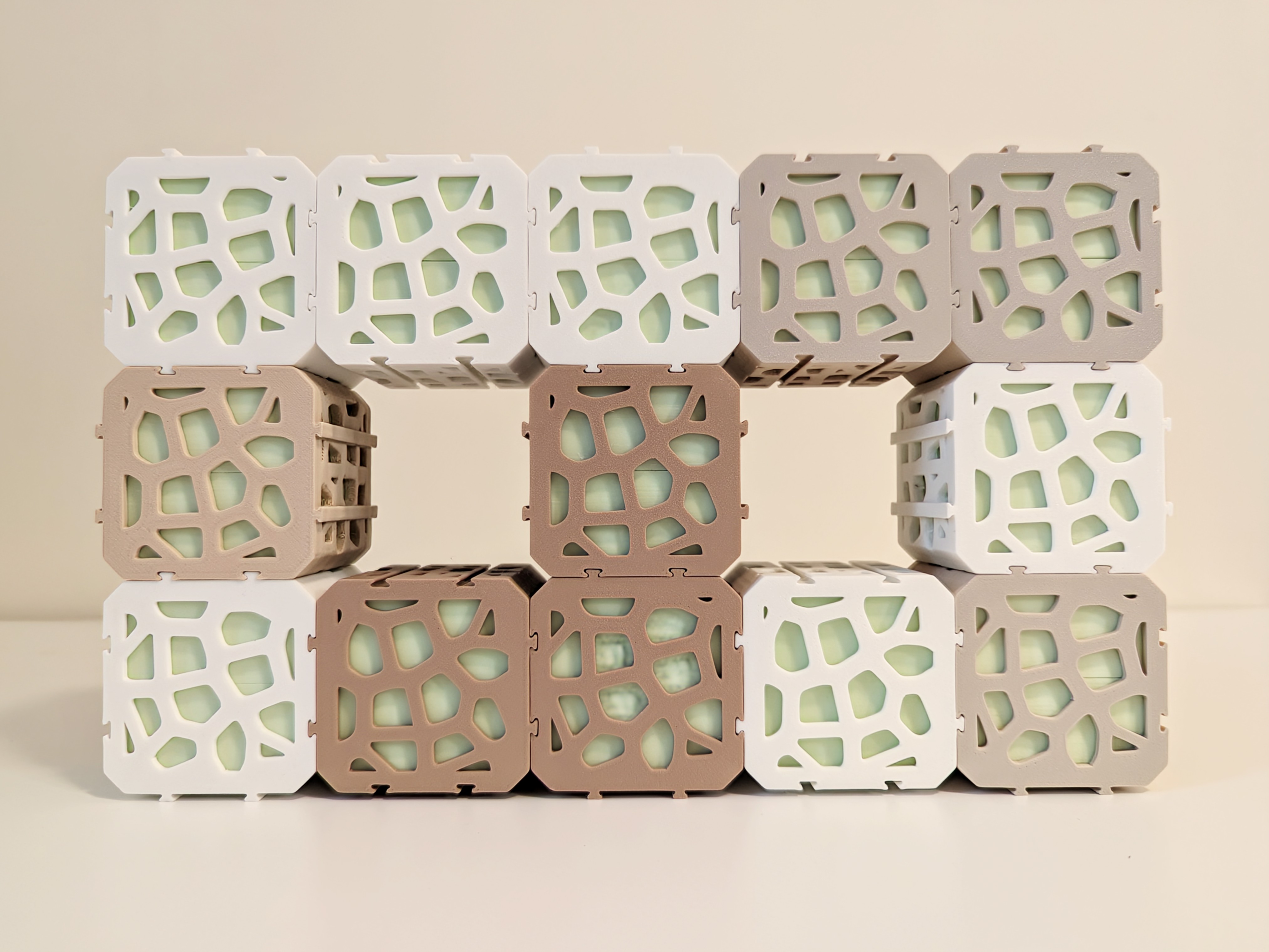 Voronoi Pattern Modular Organizer System by SpookyCorgi | Download free ...