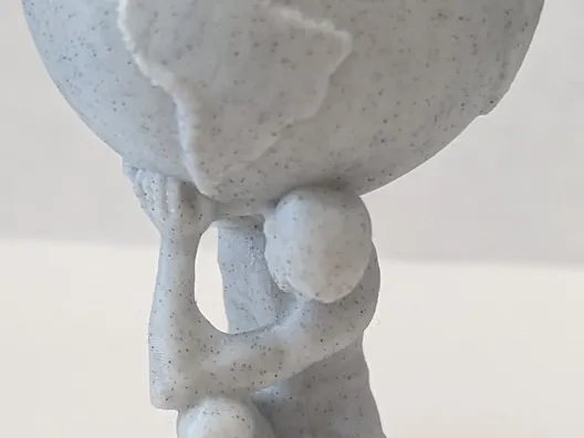 Atlas holding the Earth