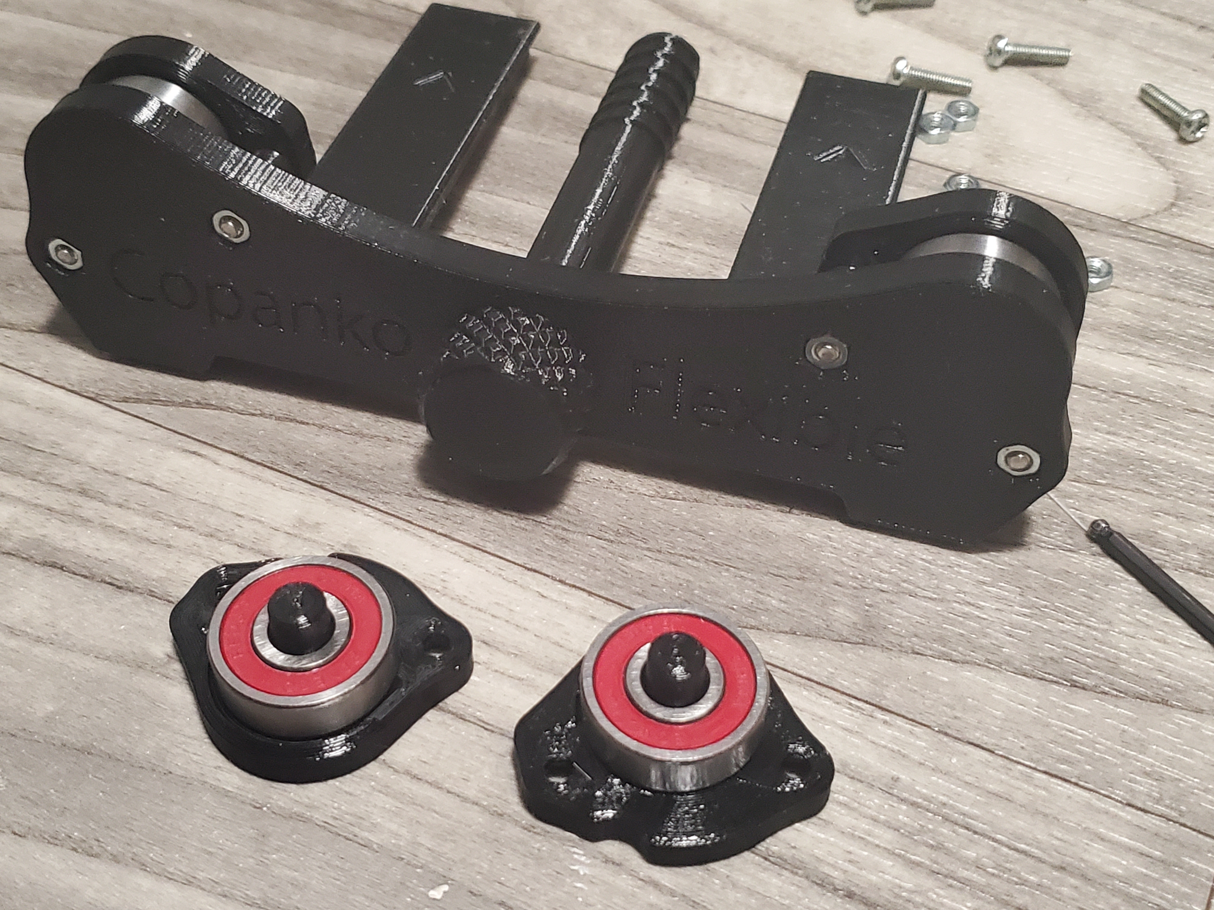 7mm Inner Diameter Bearing Holders for Spool holder for Prusa MINI Flexible by Madaco 3D model thumbnail
