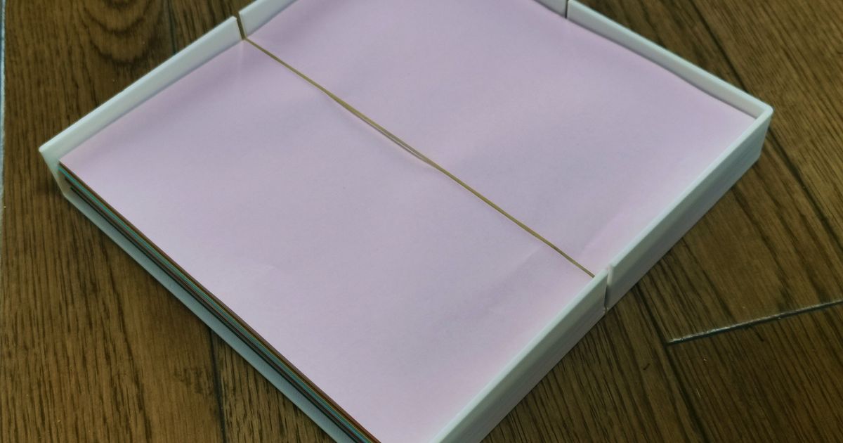 Origami paper case by Mao Hira Download free STL model