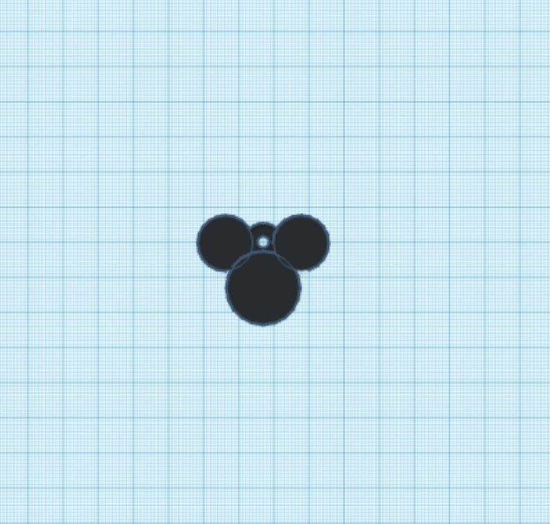 Mickey Mouse Keyring by Harrison Rogers | Download free STL model ...